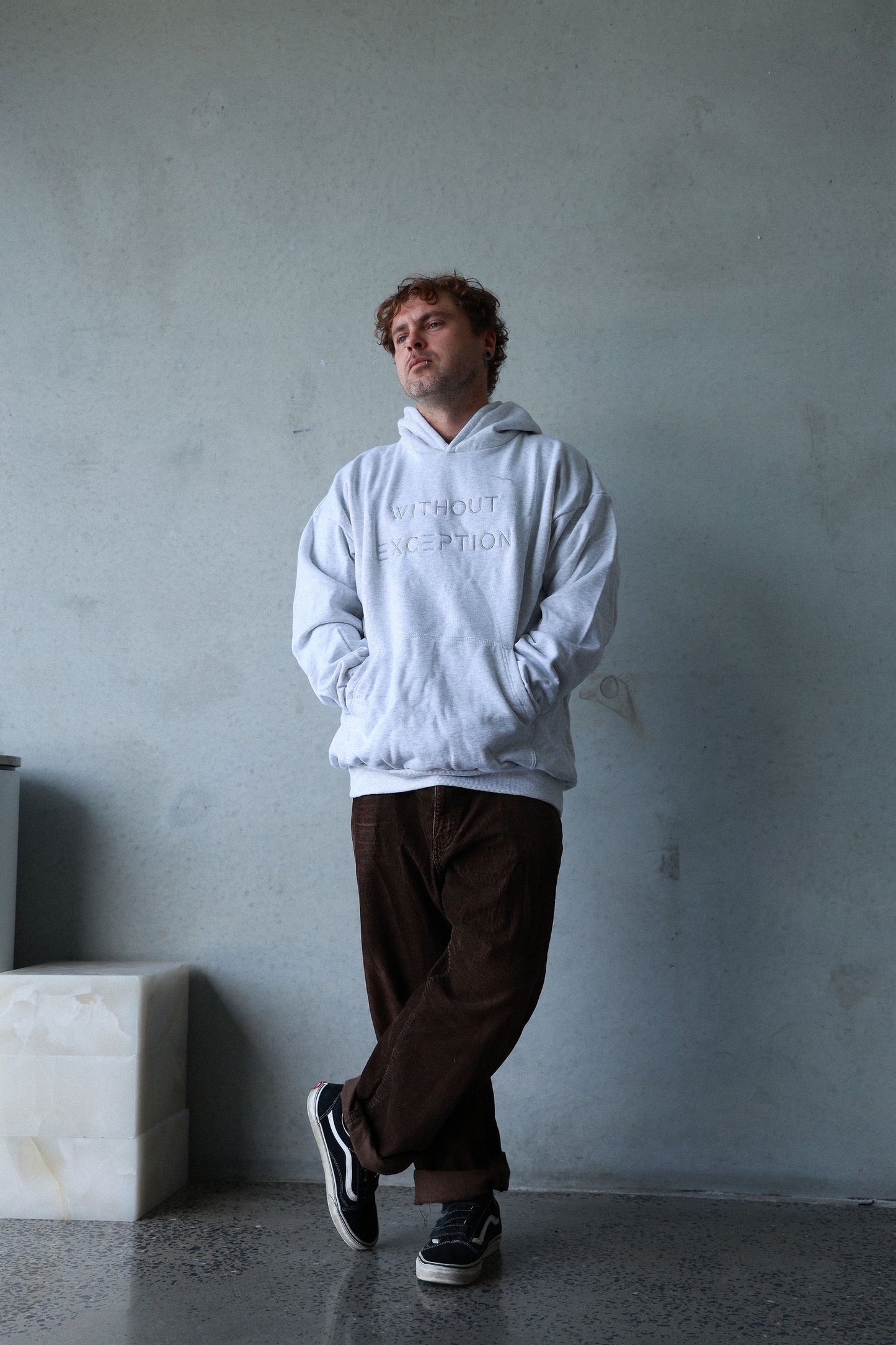 Box Hoodie - Cloud Premium Material