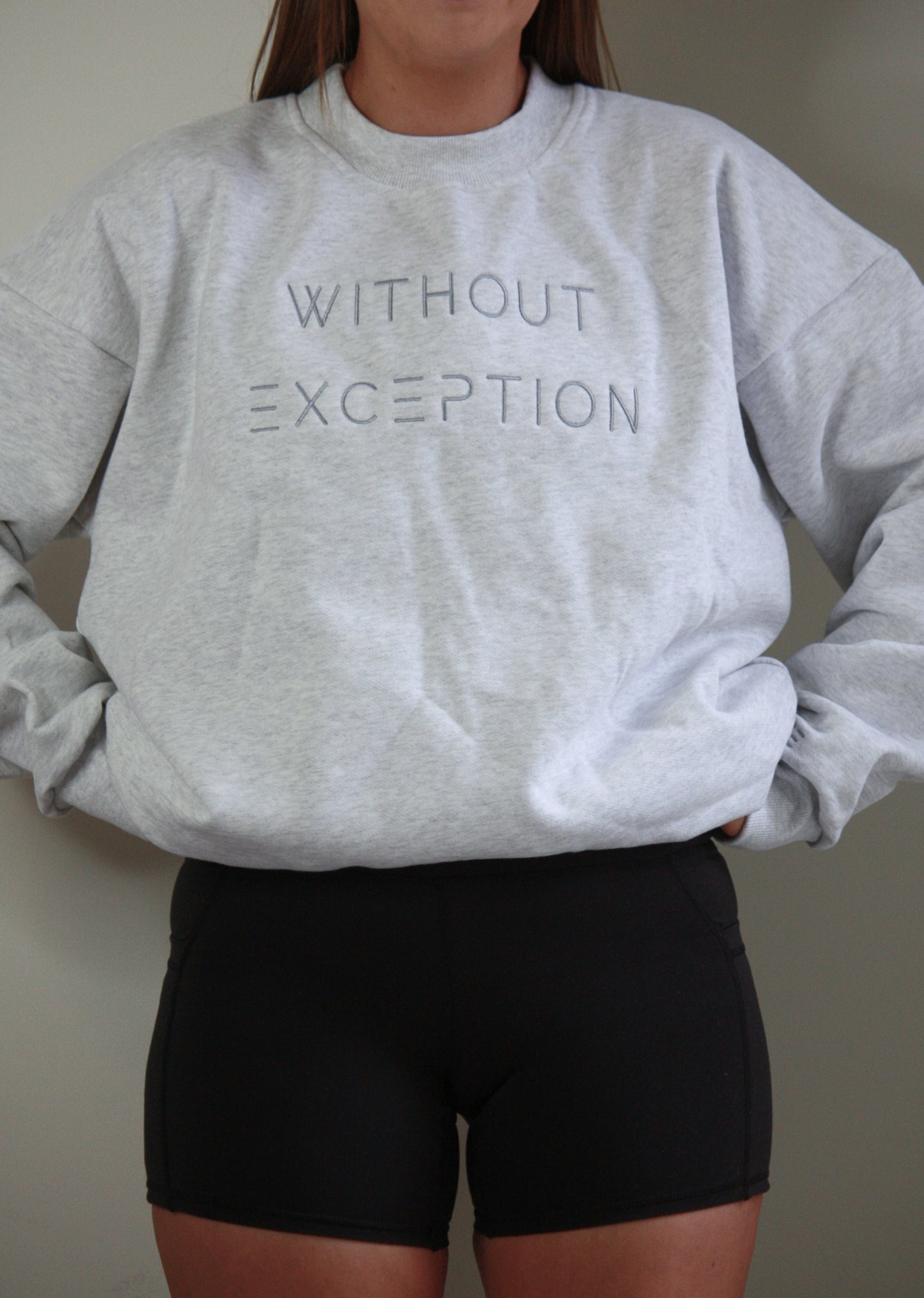 Box Crew Sweatshirt - Cloud Premium Material